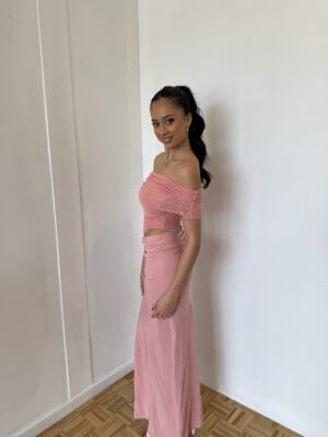 Benni Nico Off Shoulder Pink photo 8