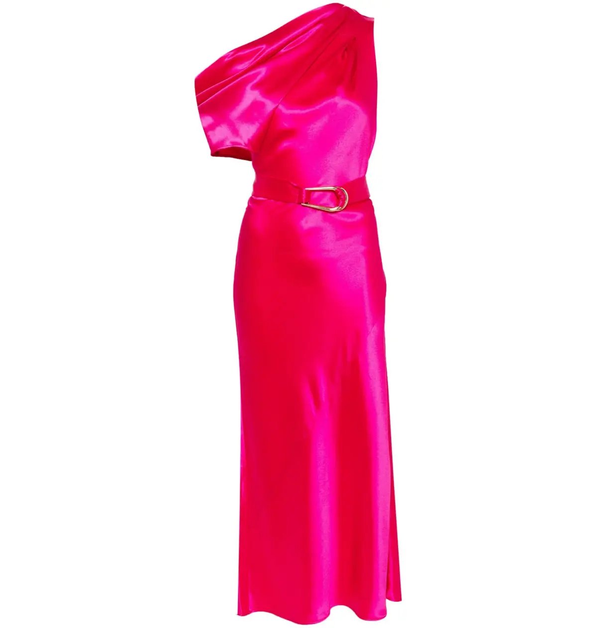 Acler Ellison Off Shoulder Dress Fuchsia Pink Size AU 10 photo 5