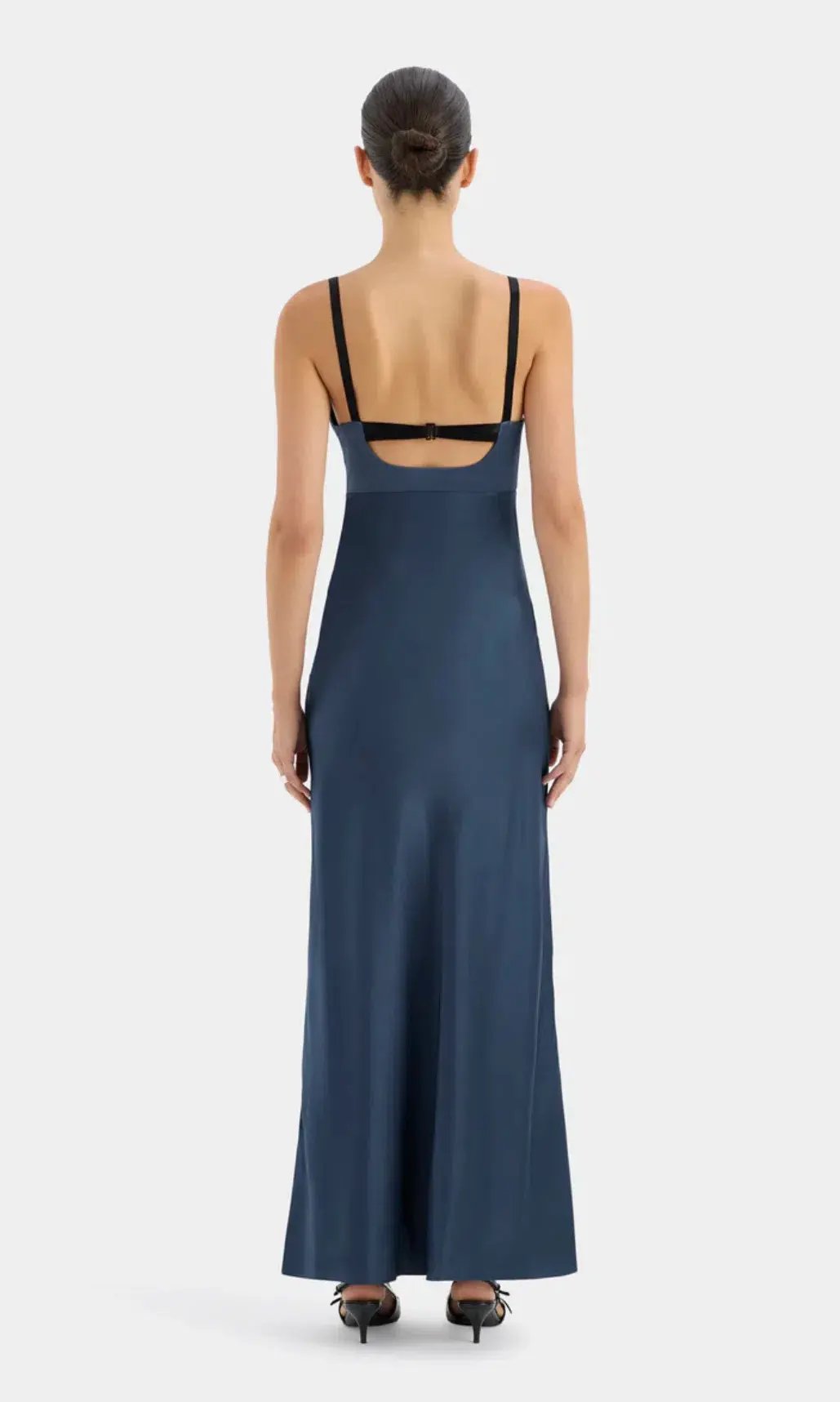Sir the Label Depeche Balconette Gown Dark Blue Size 2 / AU 10 photo 2