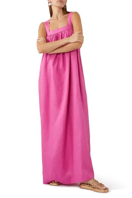 Oroton Bow Detail Sundress Fuchsia Pink Size AU 8 photo 5