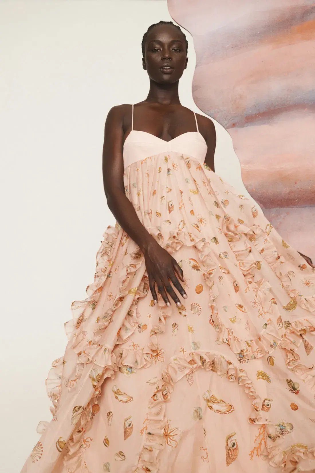 Alemais Shelly Gown Pink Size  16 photo 2