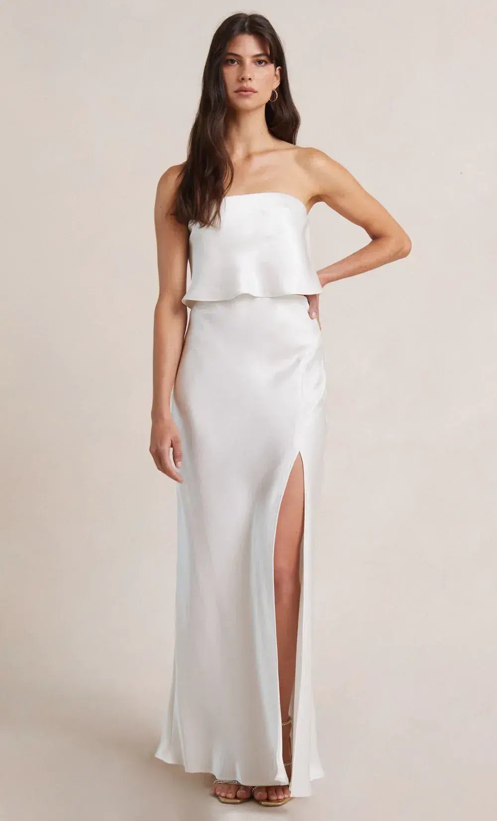 Bec & Bridge The Dreamer Skirt Ivory Size 12 / L photo 4