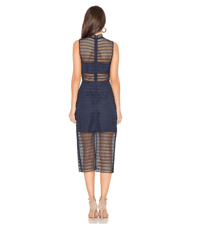 Keepsake All Night Midi Dress photo 2