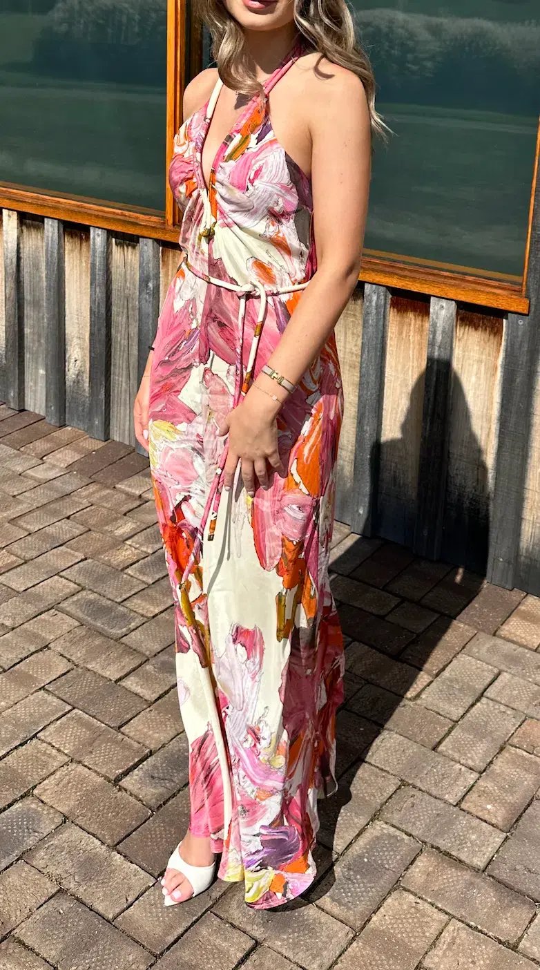 Manning Cartell Distorted Floral Dress Multi Size 4 photo 6