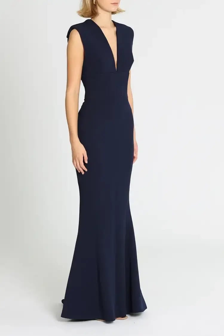 Rebecca Vallance Mimosa Gown in Blue Size 8 photo 2