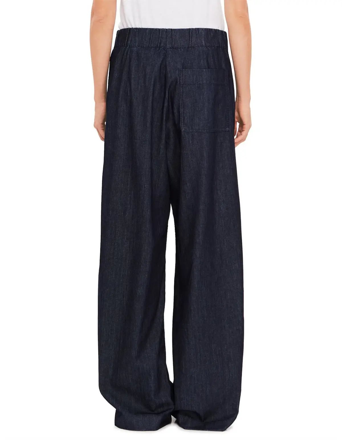 Dries Van Noten Pila Wide Leg Denim Pants Indigo Size L/ AU 12 photo 3