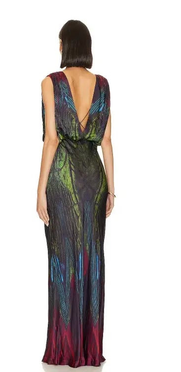 Mes Demoiselles Ilane Dress in Multi Size 6 photo 3