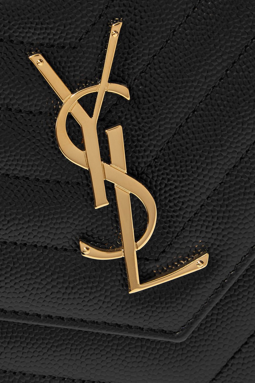 Saint Laurent Monogram Black Chain Wallet photo 4