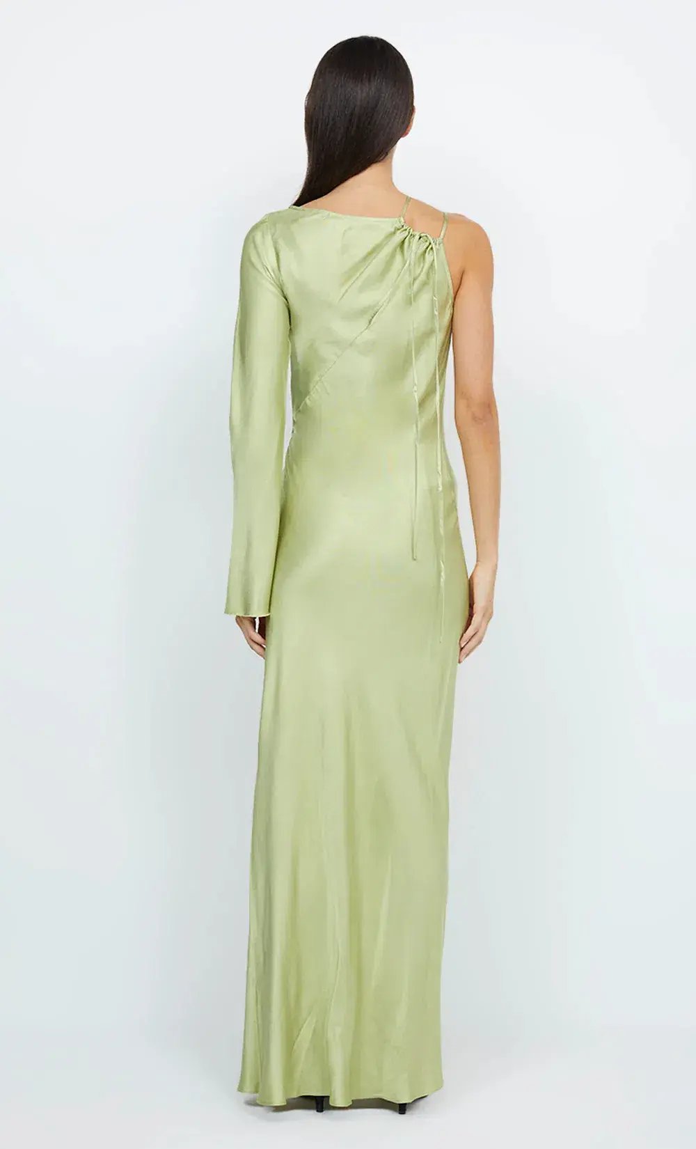 Bec & Bridge Kai Asym Maxi Dress Pear Green Size AU 8 photo 2