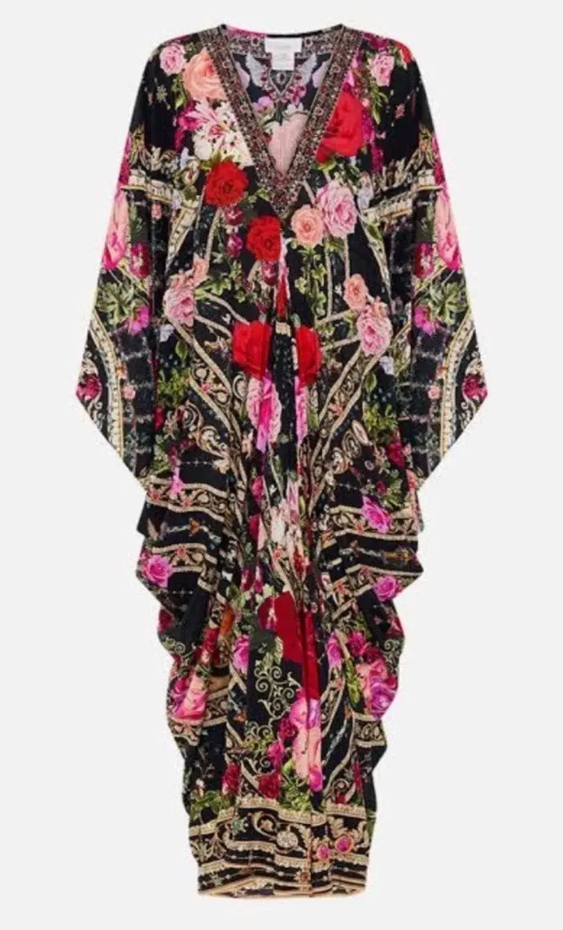Camilla Reservation For Love T Shape Long Kaftan One Size photo 3