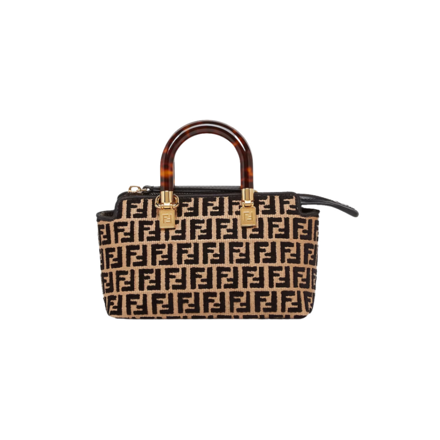 Fendi By The Way Mini Raffia Bag photo 2