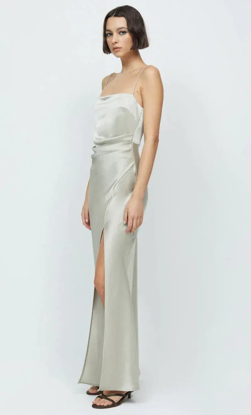 Bec & Bridge Nadia Maxi Dress Ecru Size 8 photo 2