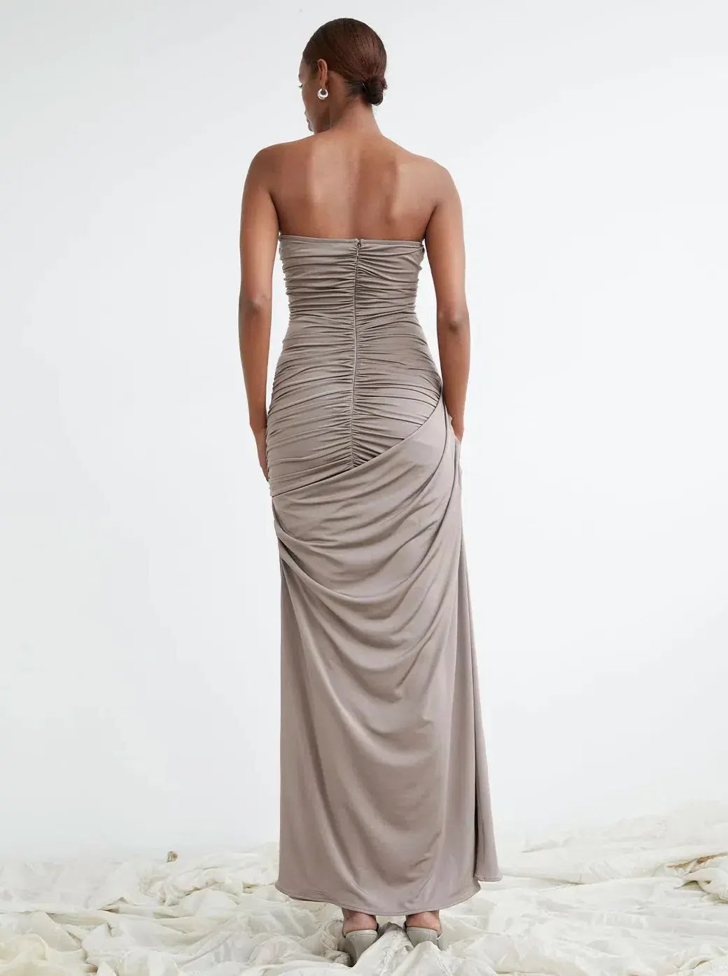 Paris Georgia Val Dress Concrete Size 6 photo 3