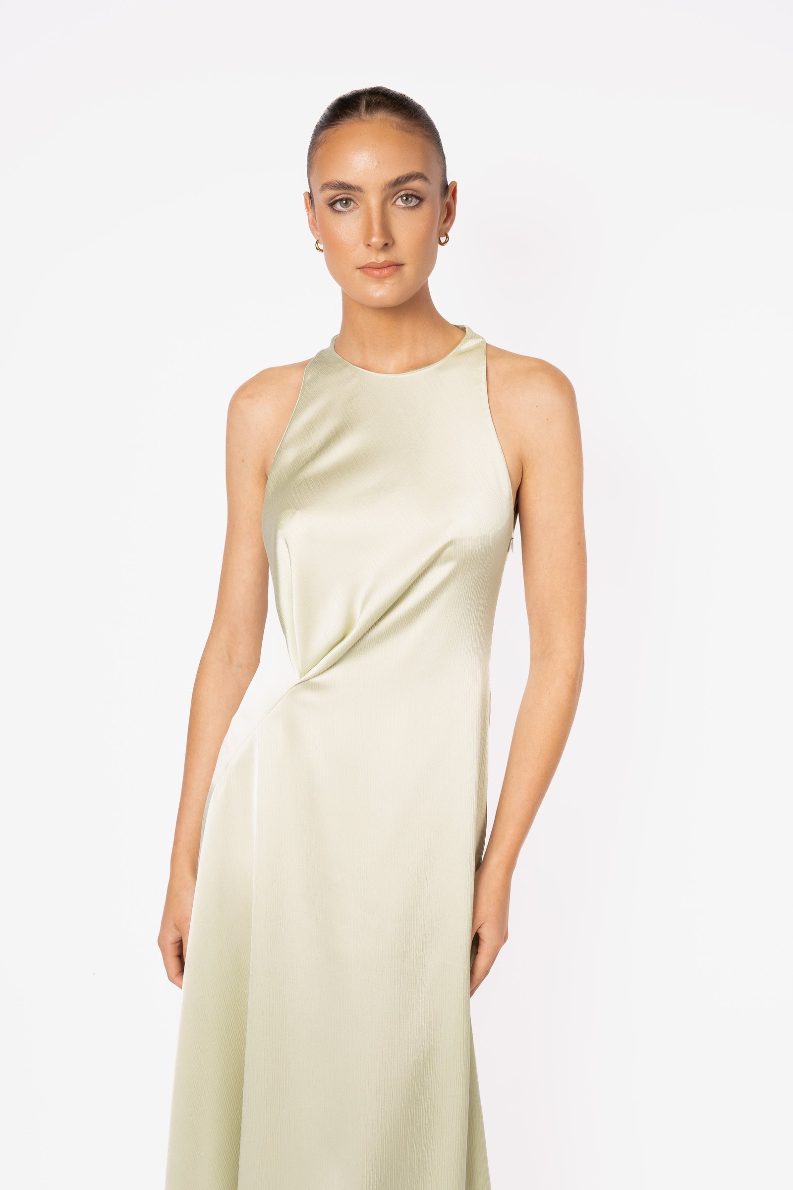 ONE FELL SWOOP SLOANE DRESS - HONEYDEW photo 2