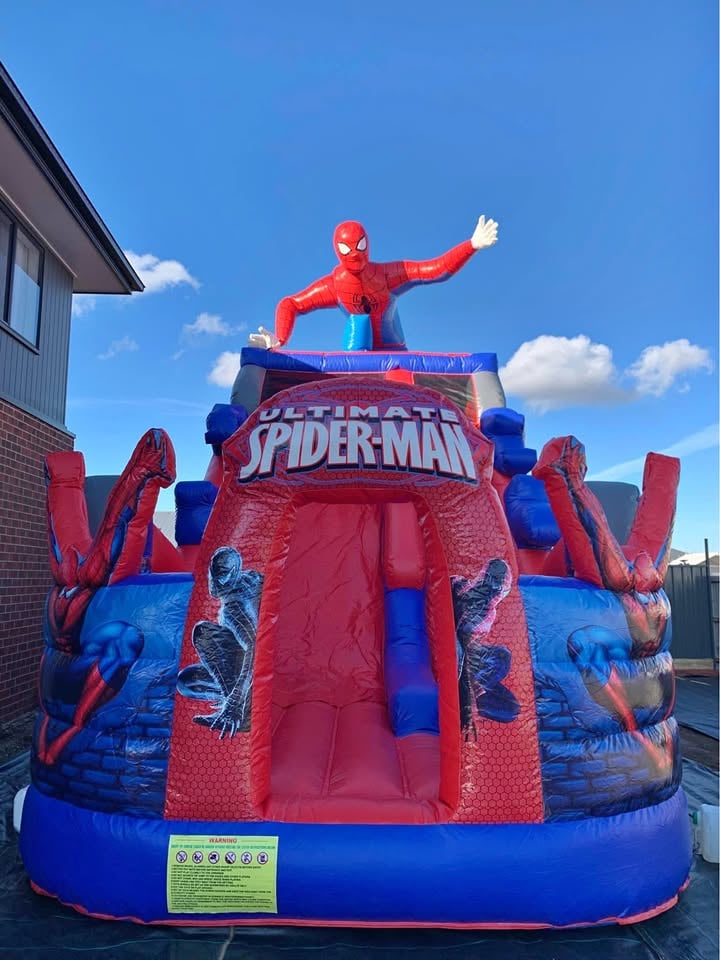 Massive Spiderman Slide for Hire – FREE Bubble Machine Included photo 2