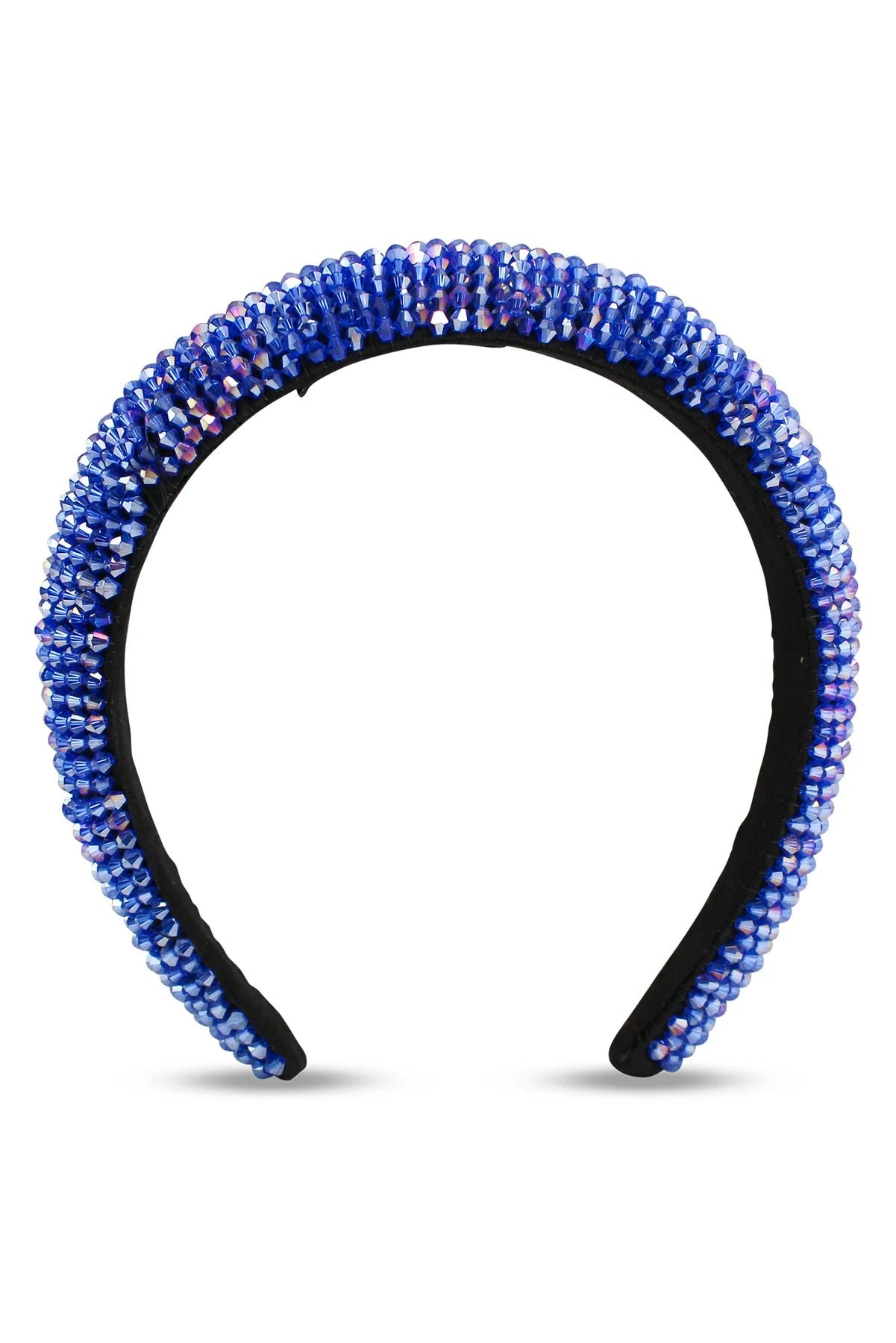 MORGAN & TAYLOR HARLOW HEADBAND - COBALT BLUE photo 4