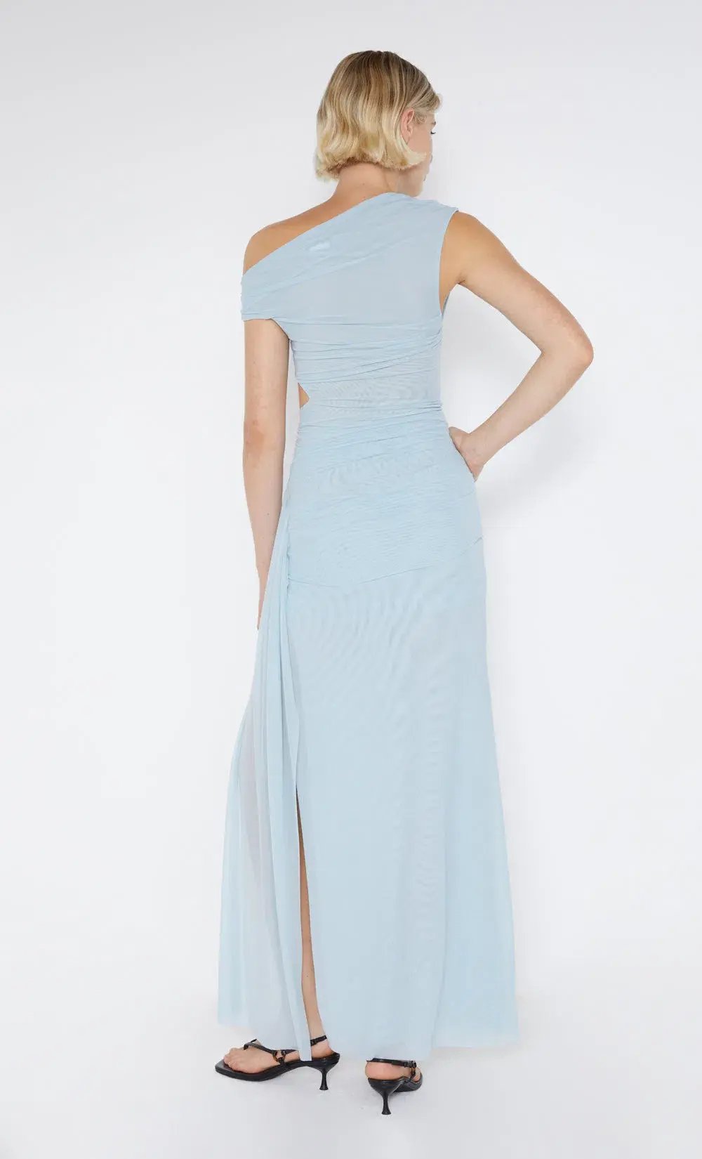 Bec & Bridge Victoria Asym Dress Sky Blue Size 6 photo 3