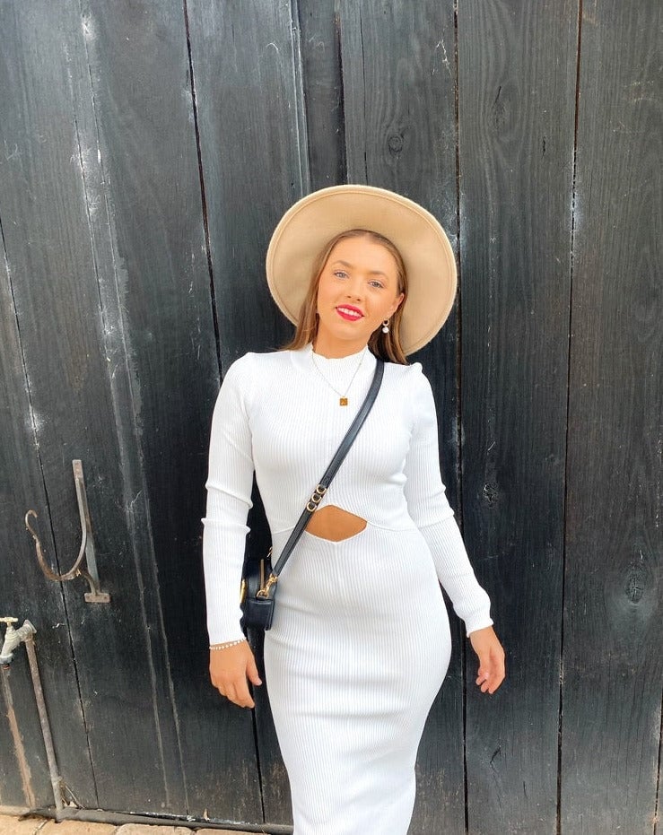 Bec & Bridge Lillian Midi Dress | White photo 2