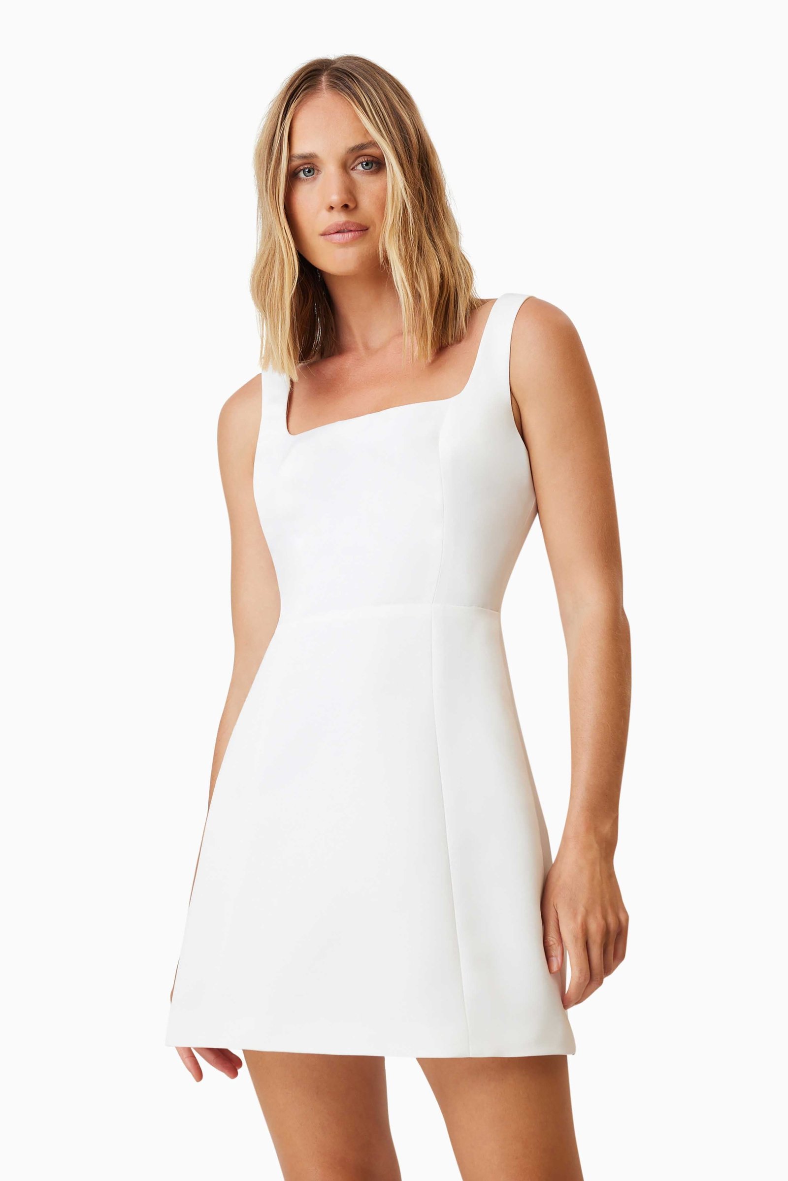 ELLIATT AMELIE MINI DRESS - IVORY photo 3