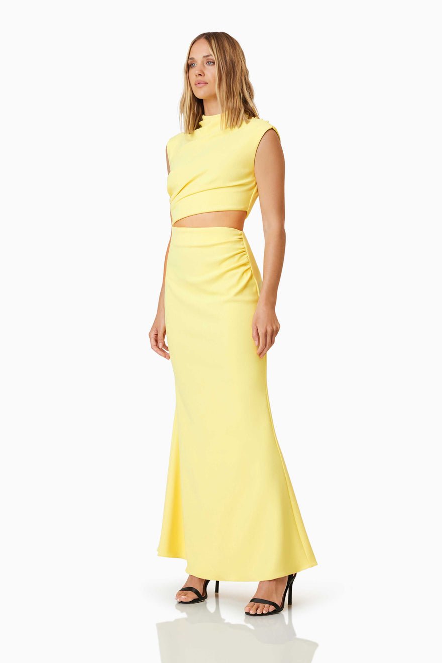 Elliatt Nola Gown - Yellow photo 3