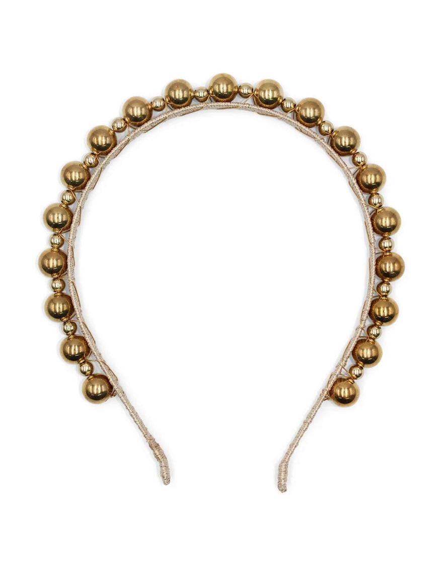 Morgan & Taylor Penny Headpiece, Gold photo 2