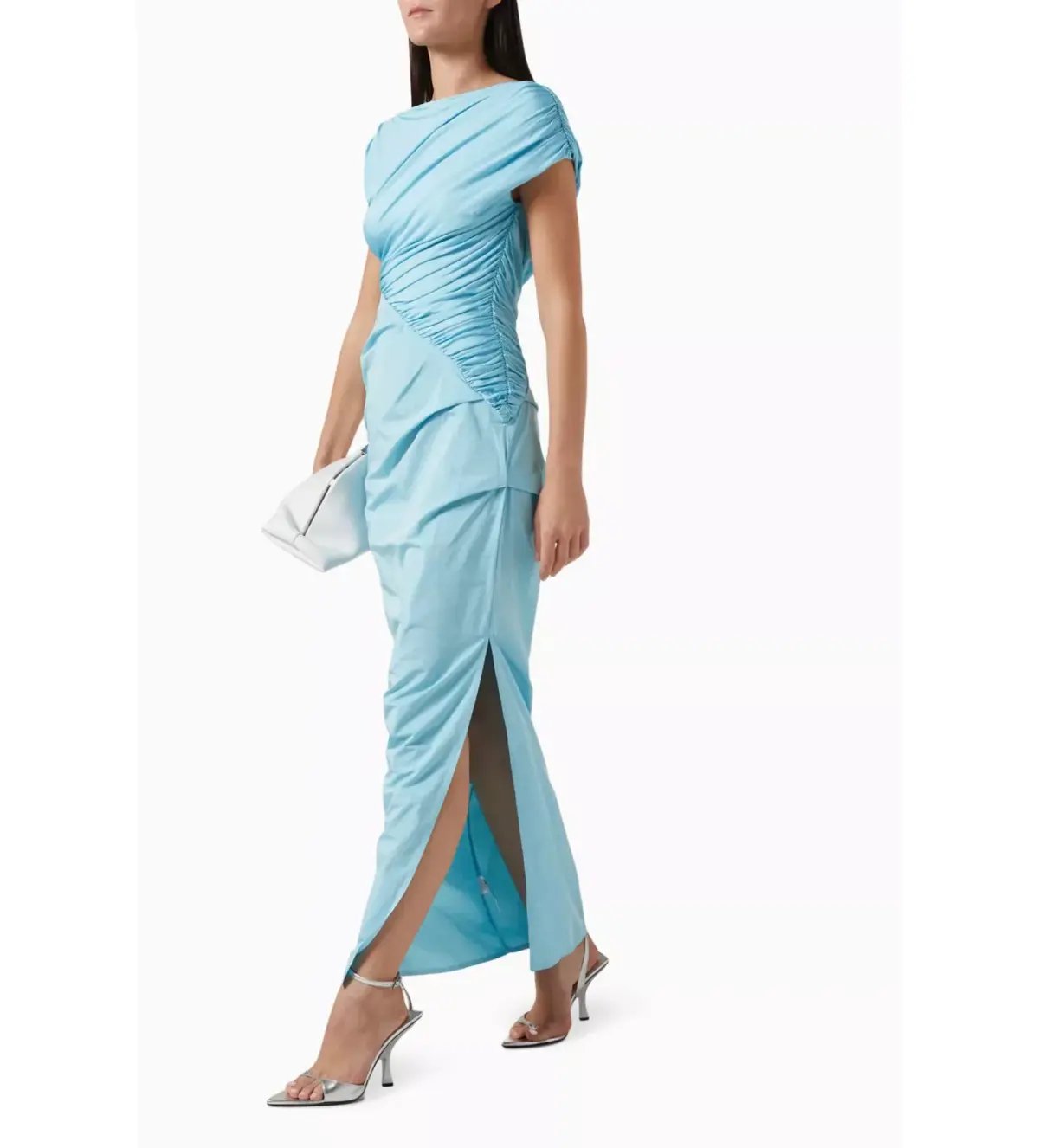 Paris Georgia Kaya Dress Blue Size 6 photo 2