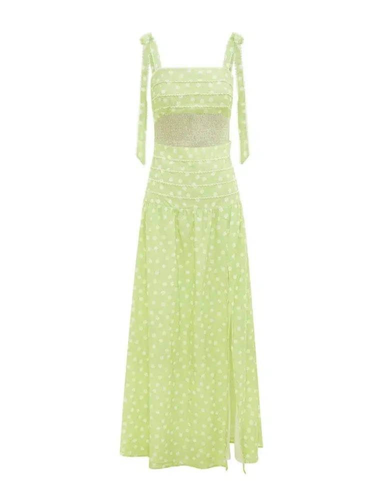 Issy Adore Maxi Dress Green Size 8 photo 4