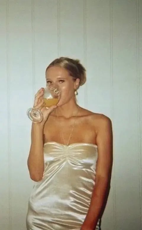 Hntr the Label Lulu Gown in Champagne Size XS/S photo 3