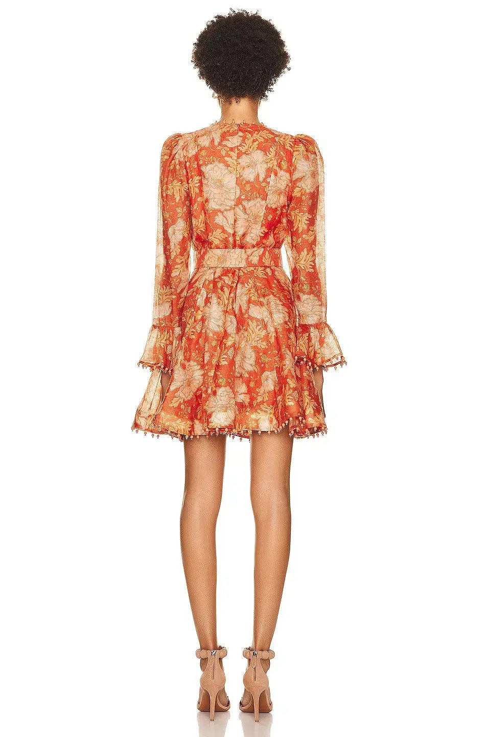 Zimmermann Kaleidoscope Mini Dress Amber Floral Size 1 / Au 10 photo 3