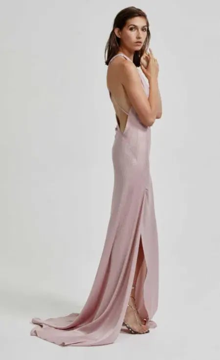 Lexi Colina Gown Lilac Size 6 photo 4