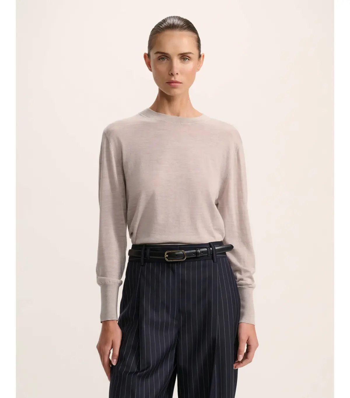 Saba Franka Crew Knit in Mink Size S / AU 10 photo 2