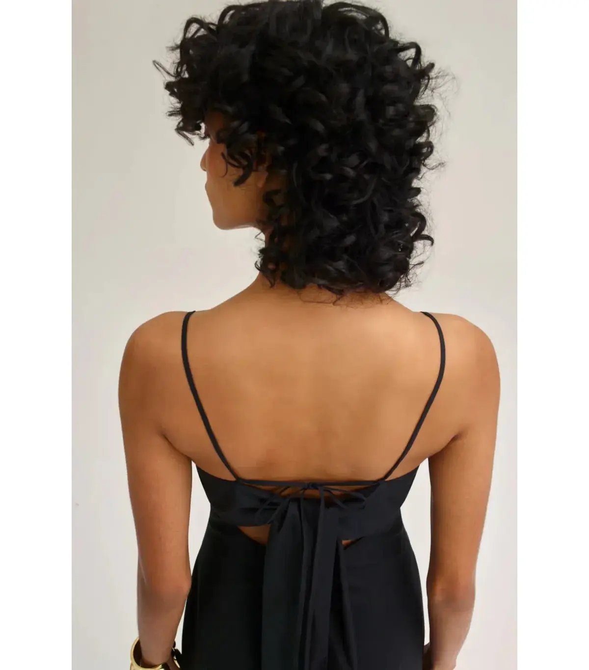 Scanlan Theodore Parachute Cotton Strappy Maxi Dress Black Size AU 6 photo 4