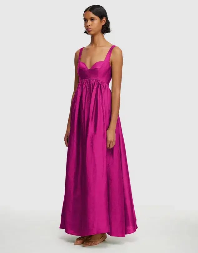 Acler Sandgate Maxi Dress in Plum Size 10 photo 2