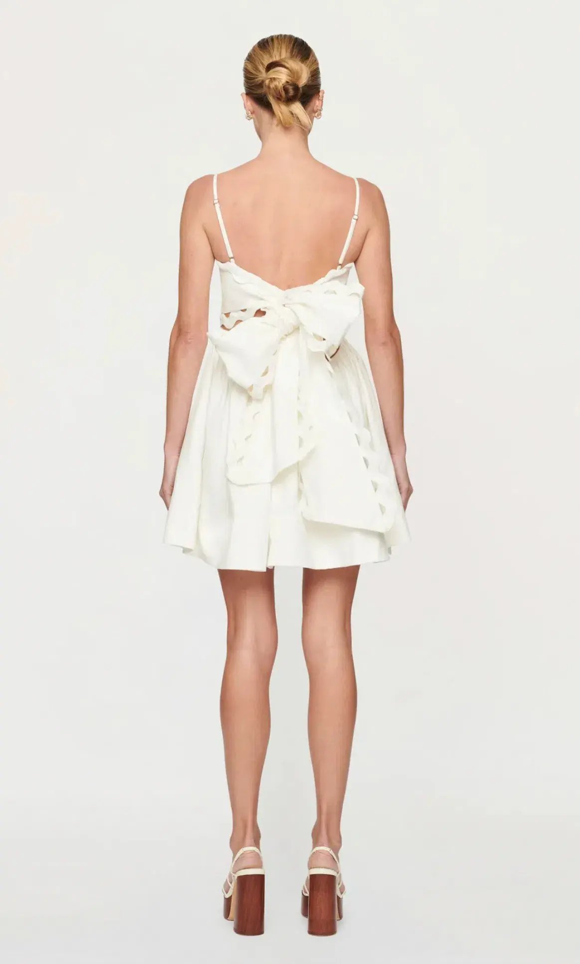 Clea Kalina Mini Dress White Size S / AU 8 photo 3