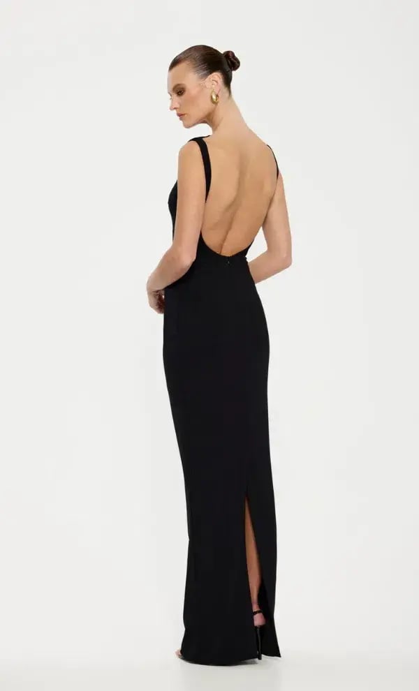 Effie Kats Verona Gown Black Size XS / AU 6 photo 2