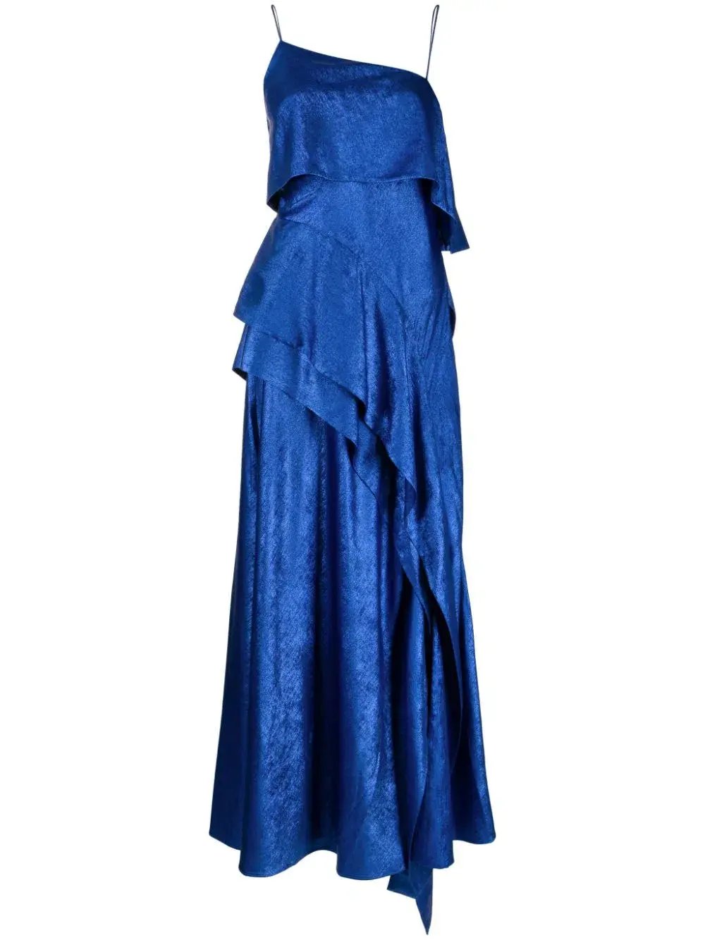 Acler Harley Midi Dress Regal Blue Size 10 photo 3