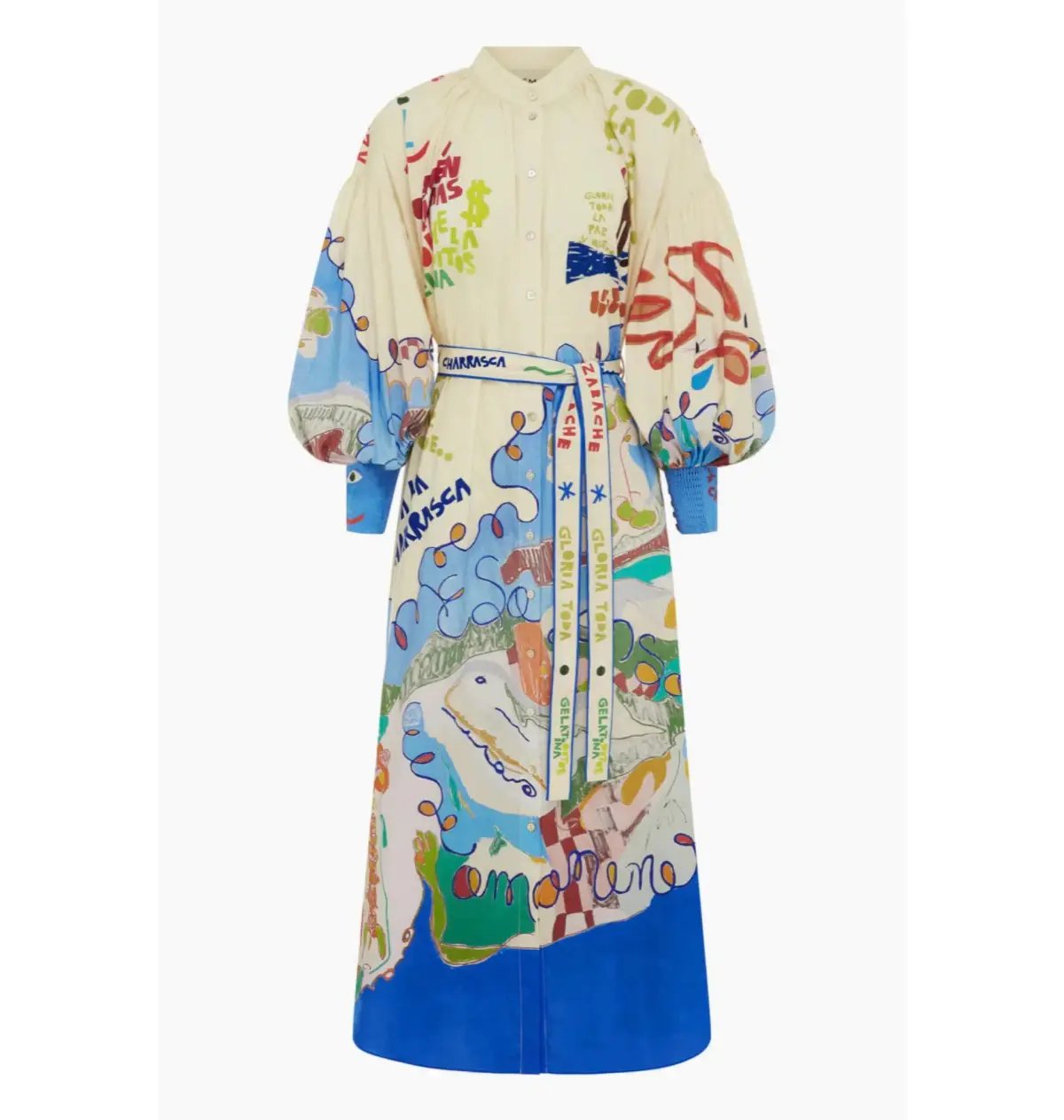 Alemais Nadia Shirtdress Multi Size AU 14 photo 6