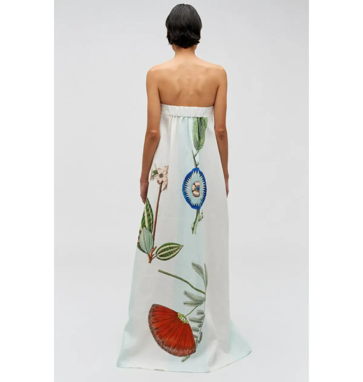 Oroton Grand Floral Gown Multi Size AU 10 photo 2