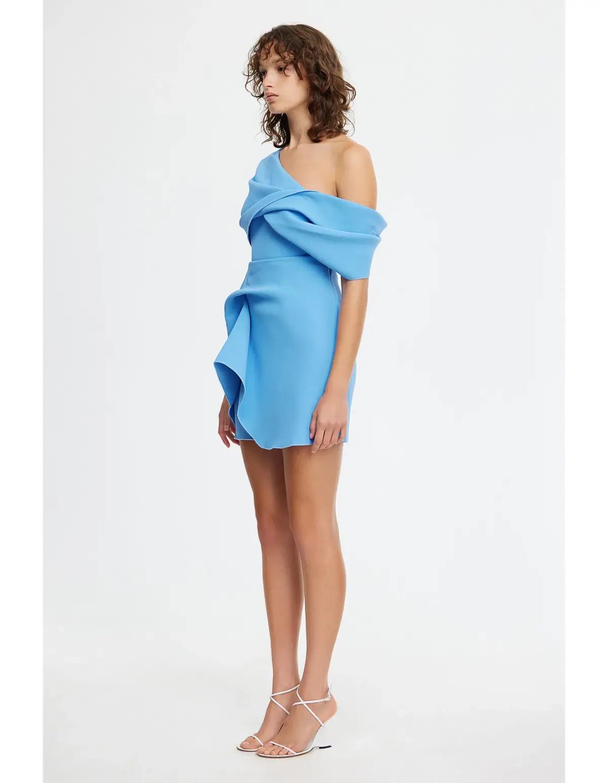 Acler Ashford Mini Dress Blue Size 10 photo 2