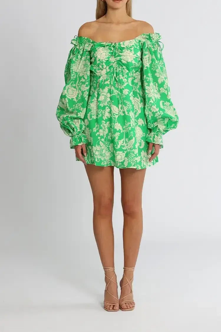Alice McCall Mary Anne Mini Dress in Green Size 8 photo 2