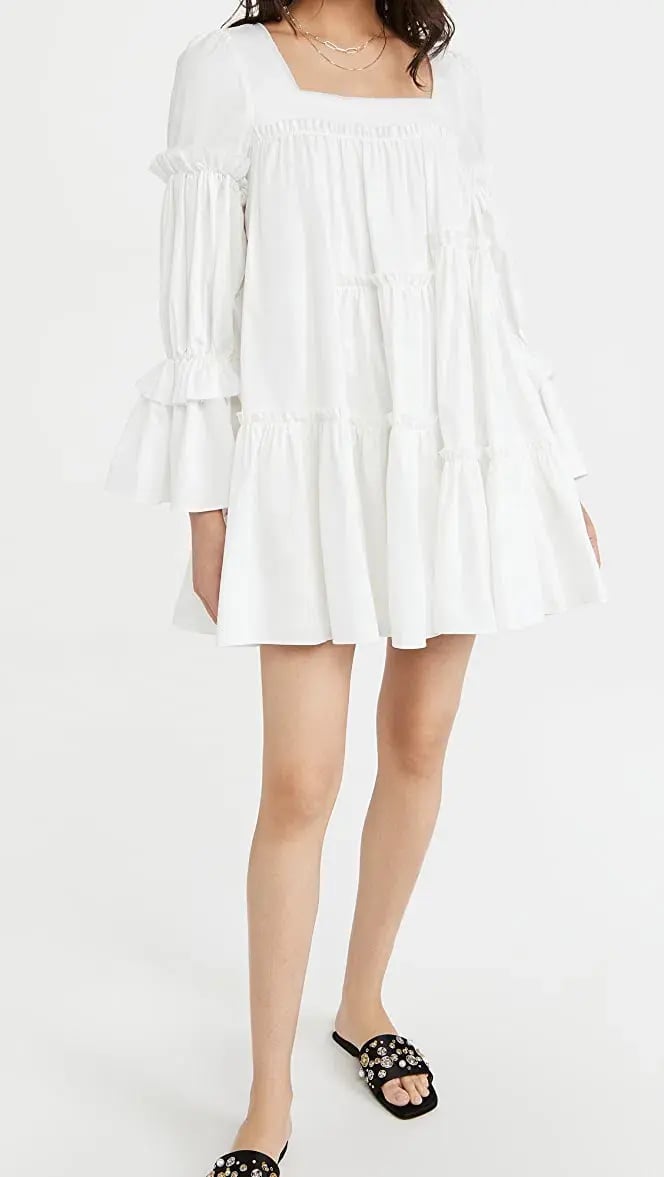 Aje L’espirit Mini Dress White Size 10 photo 7