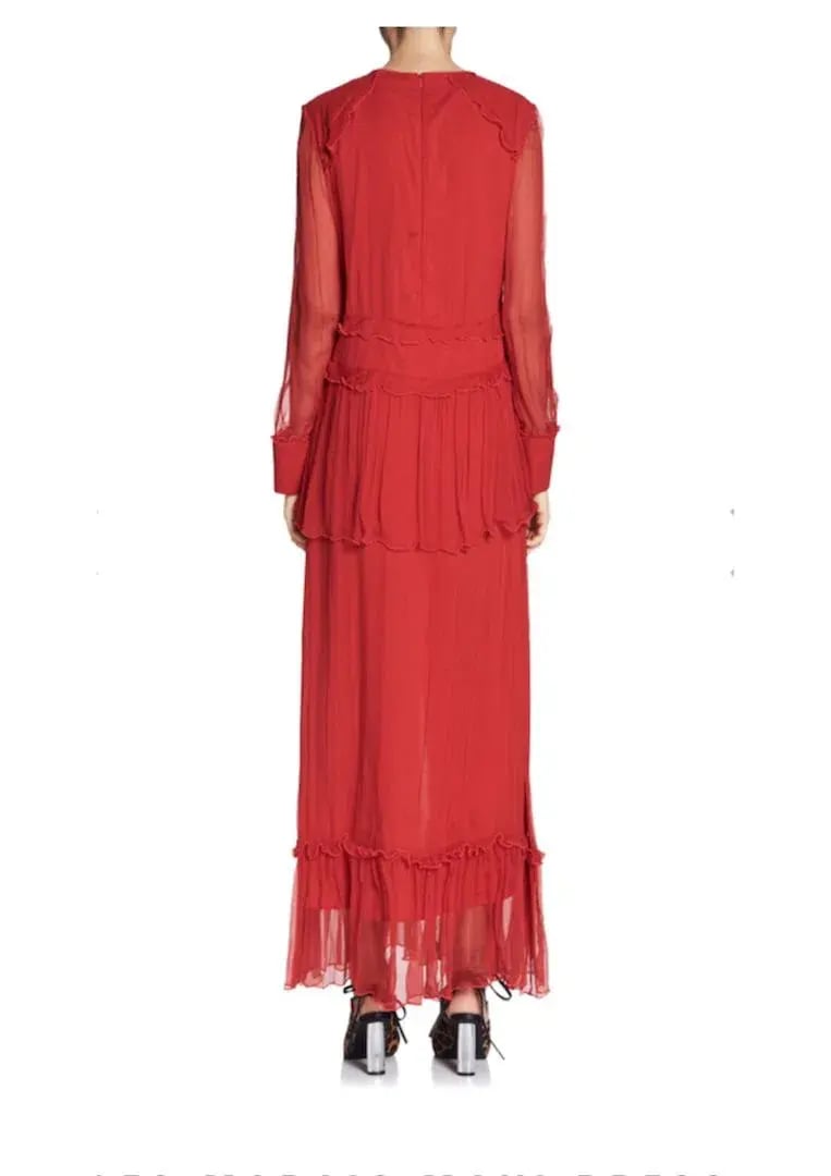 Manning Cartell Les Marais Maxi Dress Red Size 6 photo 3