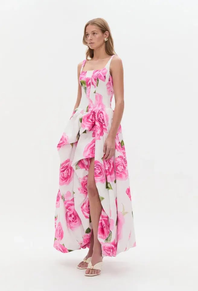 Aje Alani Gown Maxi in Pink Size AU 12 photo 5