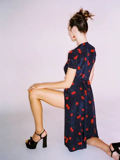 Realisation Par Teale wild cherry dress size s photo 2