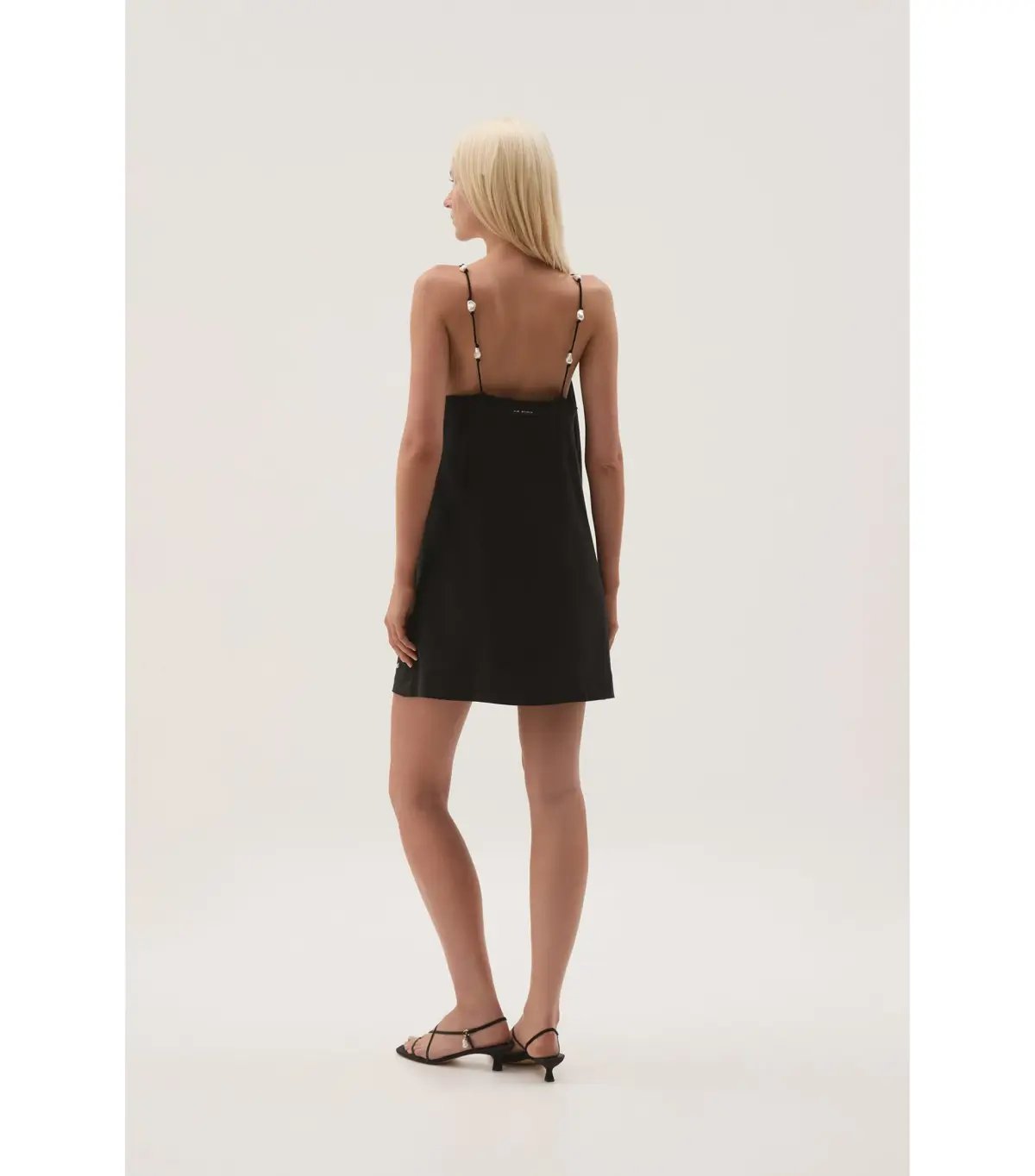 Aje Studio Akoya Mini Dress Black Size AU 4 photo 3