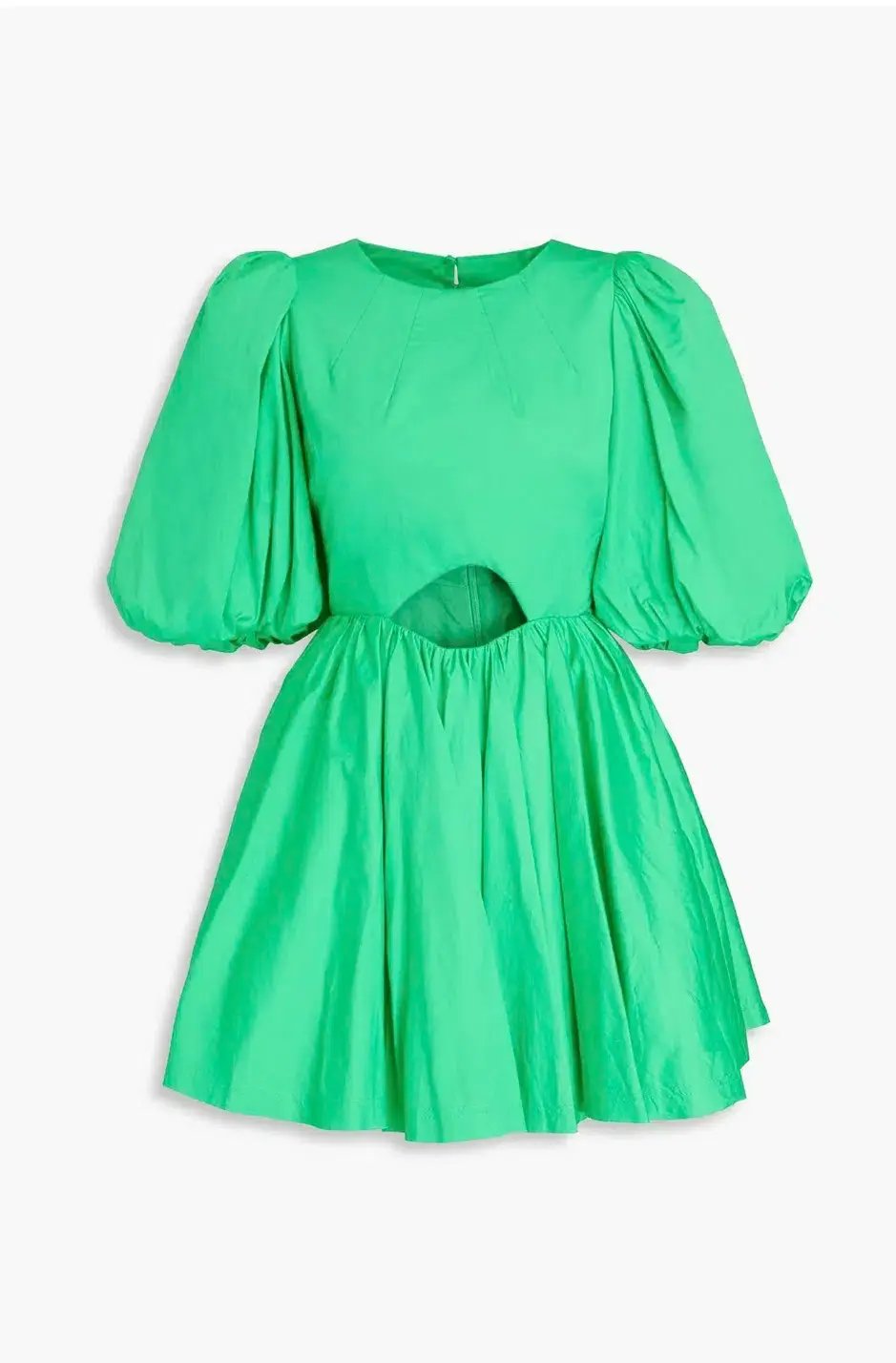 Aje Colette Abstract Cut Out Mini Dress Green Size AU 6 photo 4
