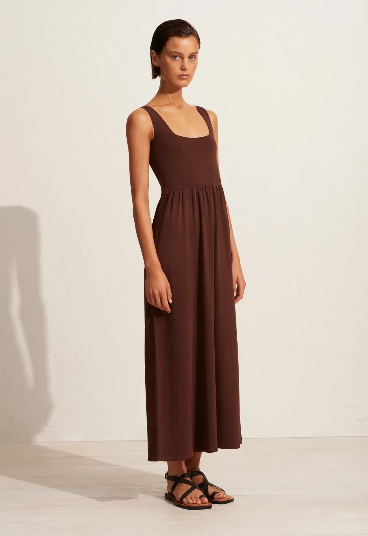 Matteau Classic Knit Dress Brown Size 3 / AU 10 photo 2