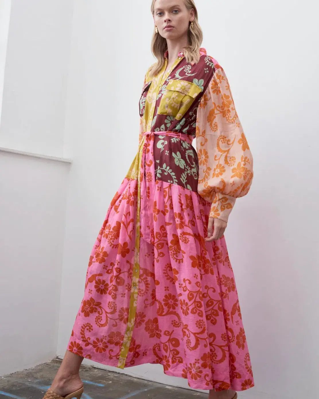 Alemais Luis Dress Print Size 6 photo 3