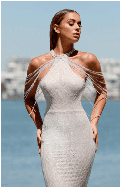 Portia & Scarlett Lily Gown Size 10 photo 4