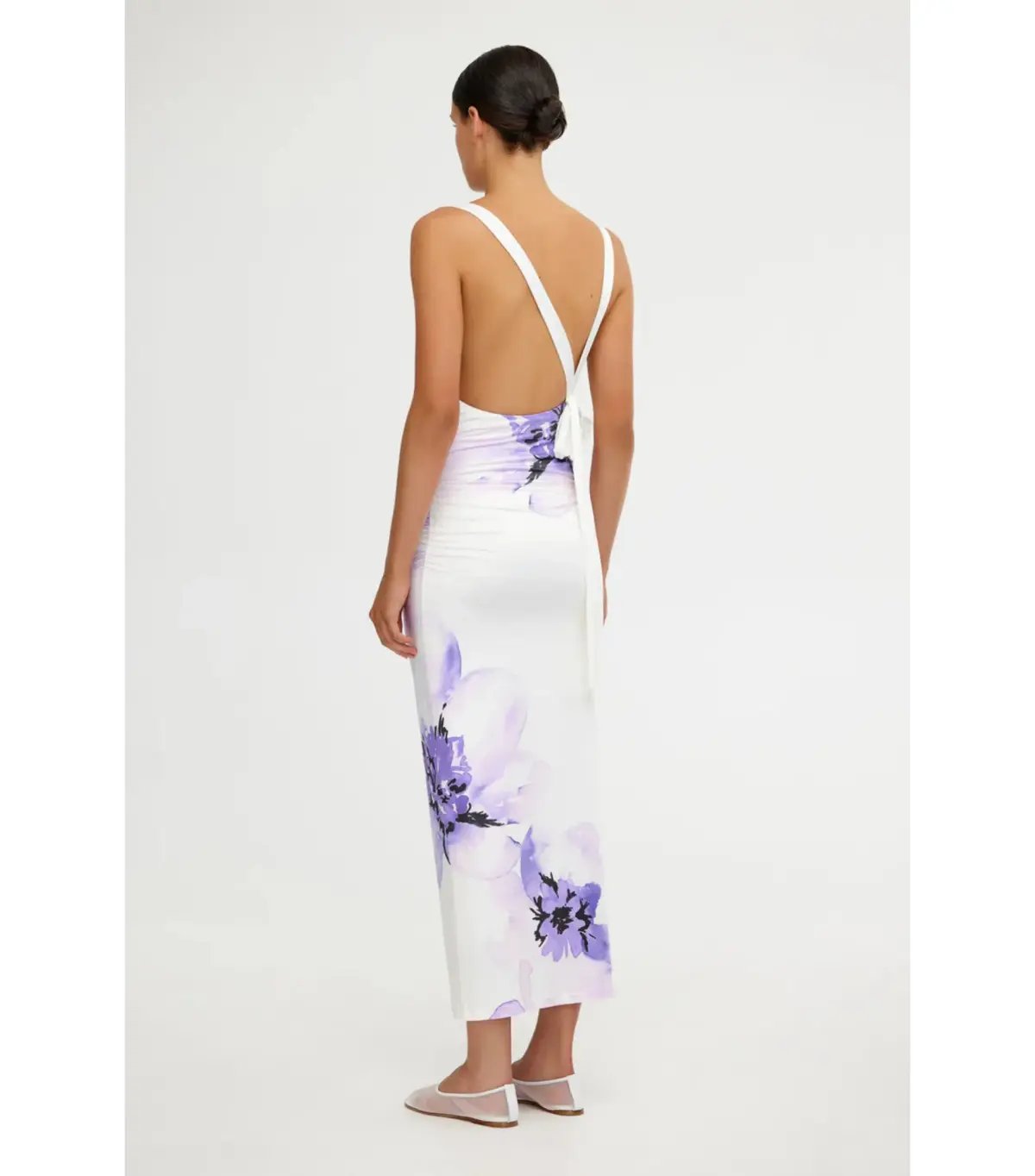 Significant Lena Midi Dress in Pearl Botanic Size AU 8 photo 3